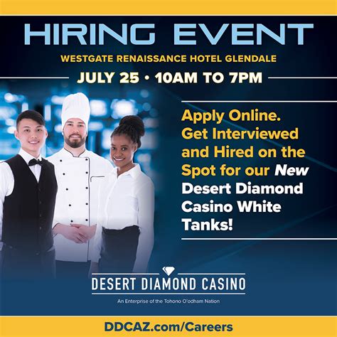 desert diamond casino hiring